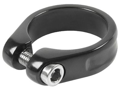 Превью  Зажим подседельный M-WAVE 34.9 мм (хомут с винтом) Чёрный